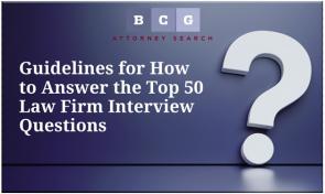 case study law firm interview